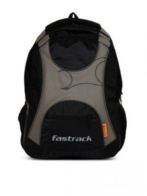Fastrack Unisex Black Backpack