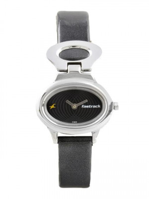 Fastrack Women Black Dial Watch