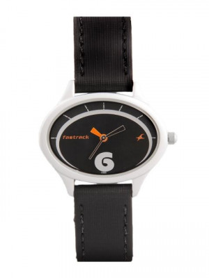 Fastrack Women Black Dial Watch