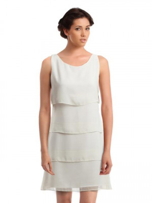 Femella Women Off White Dress