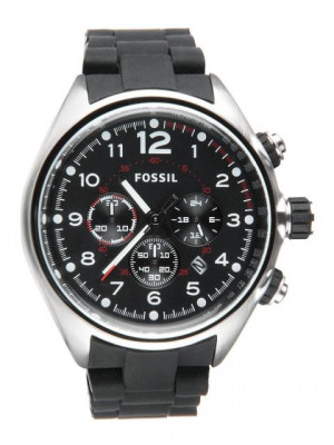 Fossil Men Black Chronograph Watch CH2697
