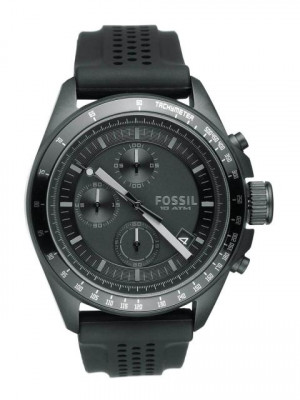 Fossil Men Black Chronograph Watch CH2703