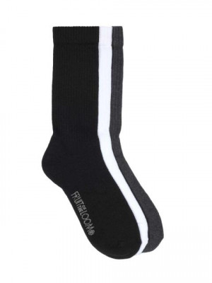 Fruit of the Loom Men Pack of Three Socks