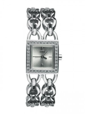 Guess Women Trapeze Steel Watch
