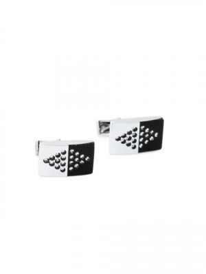 Hakashi Men Black Cufflinks