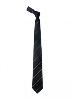 Hakashi Men Black Silk Tie