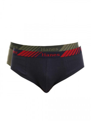 Hanes Men Pack of Two Premium Bikini Briefs