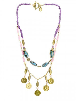 Ivory Tag Women Lemony Cue Multicolour Necklace