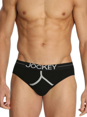 Jockey COMFPLUS Men Black Y Front Briefs 8004