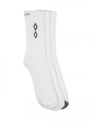 Jockey LCESCBRA Men White Pack of 3 Socks 2004