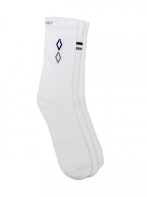 Jockey LCESCBRA Men White Pack of 3 Socks 2004