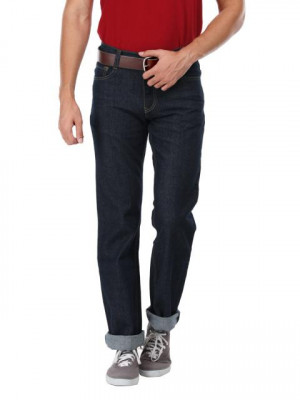 John Players Men Navy Regular Fit Jeans