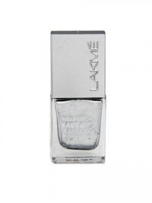 Lakme Absolute Fast & Fabulous Silver Cloud Nail Polish 29