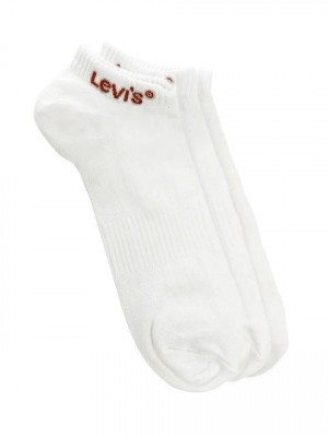 Levis Women White Set of 3 Trainer Socks