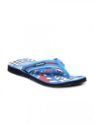 Lotto Men Blue Flip Flops