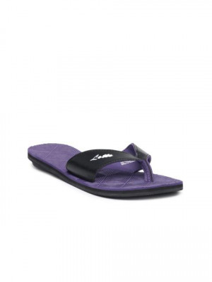 Lotto Women Purple Flip Flops