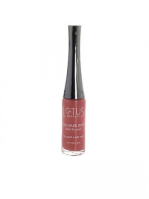 Lotus Herbals Colour Dew Brownie Glaze Nail Polish 84
