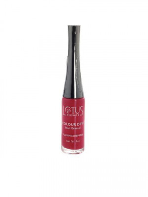 Lotus Herbals Women Pink Lustre Nail Polish 954