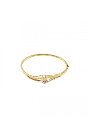 Lucera Gold Plated Bangle