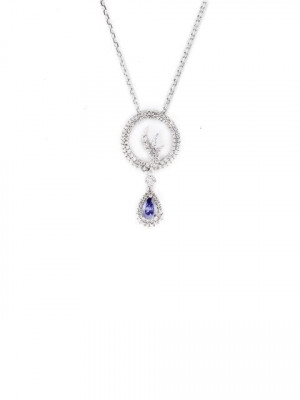 Lucera Silver Pendant With Chain