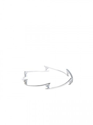 Lucera Women Silver Bangle