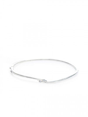 Lucera Women Silver Bangle