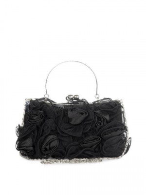 Mod'acc Women Black Clutch