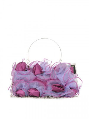 Mod'acc Women Purple Clutch