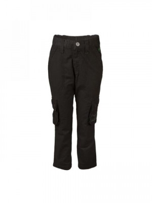 Palm Tree Kids Boy Solid Brown Trousers