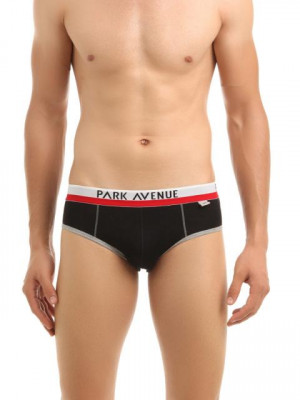 Park Avenue Men Black Swank Briefs