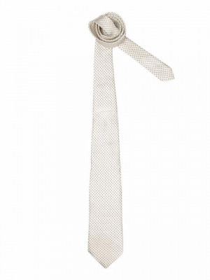 Peter England Men Elite Cream Tie