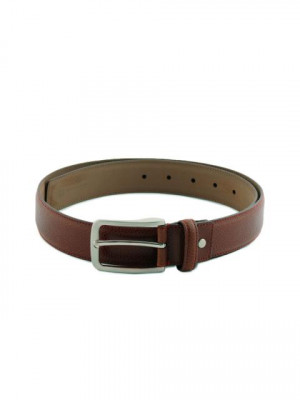 Peter England Men Formal Tan Belt