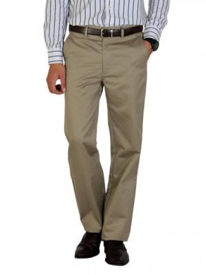 Peter England Men Khaki Trousers