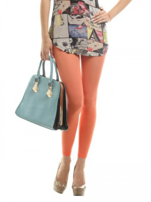 Pieces Women Peach Leggings