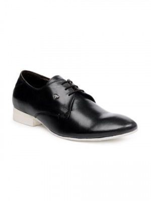 Provogue Men Black Formal Shoes