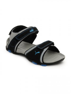 Puma Men Black Helium Sports Sandals