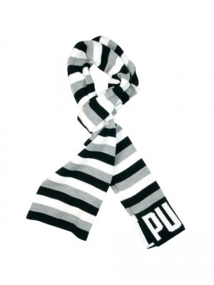Puma Unisex Graphic Black Scarf