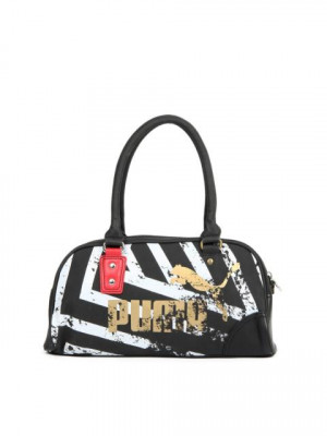 Puma Women Charcoal Jamaica Lifestyle Handbag
