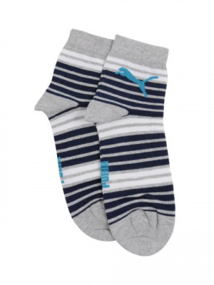Puma Women Stripe Grey Socks