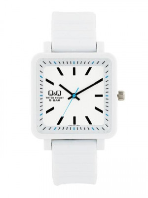 Q&Q Unisex White Analog Dial Watches