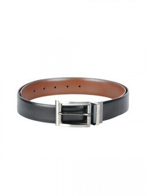Reid & Taylor Men Black & Brown Reversible Belt