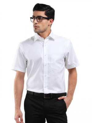 Reid & Taylor Men White Shirt
