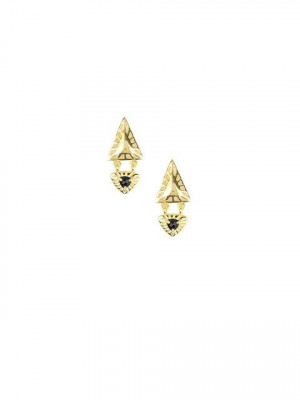 Rreverie Gold Plated Earrings