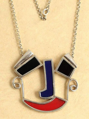 Rreverie Women Multi Coloured Pendant with Chain