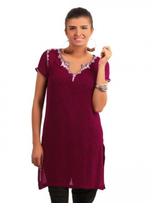Satya Paul Women Red Kurti