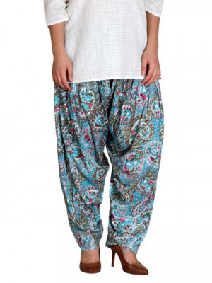 Shree Women Multi Coloured Patiala