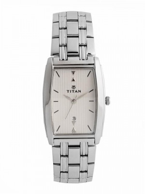 Titan Men Silver Watch