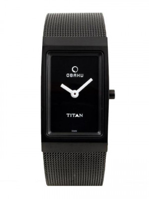 Titan Women Black Watch