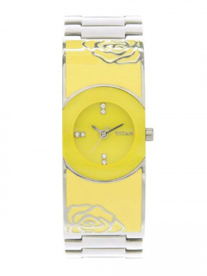 Titan Women Yellow Watch