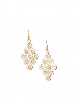 ToniQ Women Gold Earrings